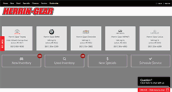 Desktop Screenshot of herringear.com